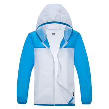 Sudadera ultraligera con capucha de secado rápido para mujer, chaqueta Anti-UV para exteriores, deportes de playa, senderismo, escalada, abrigo protector solar, abrigos de Trekking, novedad 2024 - compra barato