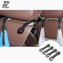 ZD 2pcs Car-styling For Audi A4 B7 B5 A6 C6 Q5 S5 S6 S8 Honda Civic 2006-2011 Fit Accord CRV Car Back Seat Holder Hooks Covers 2024 - buy cheap