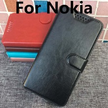 Кожаный мягкий чехол для Nokia X6 X5 X7 1 2 3 5 6 7 8 Sirocco 9, чехлы для Nokia 2,1 3,1 5,1 6,1 7,1 8,1 Plus, чехол-книжка с бумажником 2024 - купить недорого