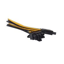6-контактный 8-контактный PCI Express кабель преобразователя питания для видеокарты GPU PCIE PCI-E P0325 2024 - купить недорого