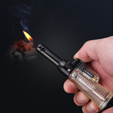 Kitchen lighters Torch Turbo Lighter gas Lighter Blue Flame Spray Gun Electronic Lighter 1300C Butane Lighted  Cigar Lighters 2024 - buy cheap