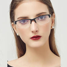 -1 -1.5 -2 -2.5 -3 -3.5 -4 Myopia Glasses Half Frames With Degree Women Men Short-sight Eyewear Radiation Protection Spectacles 2024 - buy cheap