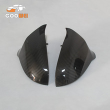 Cubierta de espejo de fibra de carbono LHD F80 M3, estilo de repuesto para BMW F80 M3 F82 F83 M4 2014, con tapas de espejo de coche 2024 - compra barato