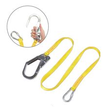 Safety Lanyard, Outdoor Climbing Harness Belt Lanyard Fall Protection Rope With Large Snap Hooks, Carabineer                  #8 2024 - buy cheap