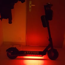 Faixa de luz led de aviso para xiaomi mijia m365, lanterna, lâmpada de bar e skate, scooter elétrica, ciclismo, noite, luz decorativa de segurança 2024 - compre barato