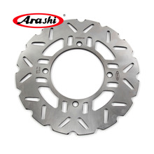 Arashi для KAWASAKI Z 750 R 2011-2012 CNC задний тормозной диск ротор Z750R Z750 R 2011 2012 Z750R ABS Z750R-ABS 11-12 Z800 Z1000 2024 - купить недорого