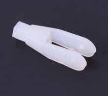 10Pcs Nylon Clevis D2xL24xW8xW7mm with A# Screw for RC Airplane White Color 2024 - buy cheap