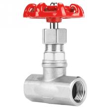 Запорный клапан DN15 из нержавеющей стали, запорный клапан BSPP G1/2, запорный клапан для воды, масла, газа, запорный клапан 2024 - купить недорого