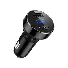 New C01 Dual USB Car Charger Adapter 4.8A Digital Multifunction Cigarette Lighter LCD Digital Display Car Phone MP3 Player 2024 - buy cheap