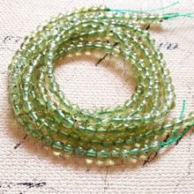 4MM 110Pcs High Quality !! 100% Natural Olivine Quartz Peridot Chrysolite Semi-precious Stone Strands Jewelry Beads 2024 - buy cheap