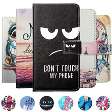 Luxury PU Leather Case Wallet Magnetic Cover Flip With Card Holders Cases For Highscreen Power Ice Evo Max Rage Prime L Cover 2024 - buy cheap