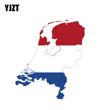 YJZT 11.5CM*13.4CM Netherdlands Holland Flag Funny Car Sticker Map Decal Accessories 6-0847 2024 - buy cheap