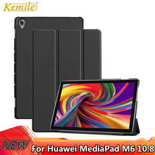 Kemile Tablet Cover for Huawei Mediapad M6 10.8" funda case Slim magnetic Smart Cover For Huawei Mediapad M6 10.8 tablet Case 2024 - buy cheap