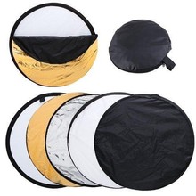 110cm 43" 5 in 1 Studio Photography Lighting Light Mulit Collapsible Disc Reflector For DSLR Camera 2024 - buy cheap