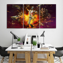 3 Piece Wall Art Canvas Painting Home Decoration Wall Sticker PUBG Game Poster Artwork Wall Picture Mural Painting Birthday Gift 2024 - buy cheap