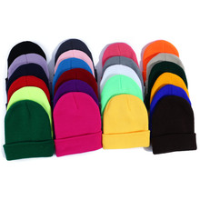 2018 New Arrival Women's Winter Hat Knitted Wool Beanies Female Fashion Skullies Casual Outdoor Caps Thick Warm Hats For Women 2024 - buy cheap