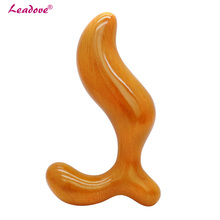 Masajeador estimulador de clítoris de próstata, Juguetes sexuales de madera, punto G, tapón Anal, 3 tipos, Woody, consolador tapón Anal, GS0179 2024 - compra barato