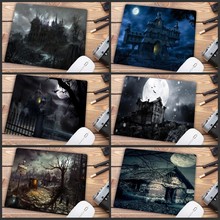 Mairuige Big Promotion Terrible House At Night Mousepad Laptop Mouse Pad Computer Gaming Small Mouse Pad Gamer Play Mats 22X18CM 2024 - buy cheap