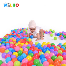 50/100 Piece Eco-Friendly Colorful Soft Plastic Stress Air Ball Funny Ocean Balls Toys Outdoor Fun Sports for Play Pit Baby Pool 2024 - buy cheap
