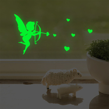 Luminous Swith stickers  stickerBedroom Wall Decoration notebook Vinyl Art Mural Decor Angel arrow Wall Sticker 2024 - buy cheap