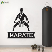 YOYOYU Wall Decal Karate Wall Sticker MMA Vinyl Art Decoration Vinyl Decor For Kids Bedroom Living Room Karate Hall  QQ378 2024 - buy cheap