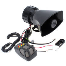 12V 100W 5 Sound Tones Horn Motorcycle Auto Car Truck Vehicle Speaker Loud Siren Horn Loud Warning Alarm Police Fire Speaker 2024 - buy cheap