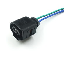 Conector de tomada habitação 1j0 973 722 para skoda fabia octavia rápido roomster soberba assento yeti alhambra arosa exeo ibiza toledo leon 2024 - compre barato