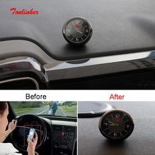 Tonlinker Interior Car Universal car clock Cover sticker for CITROEN/Peugeot 2012-19 Car Styling 1 PCS ABS Cover Sticker 2024 - buy cheap
