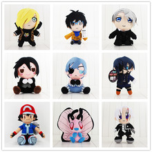 Bonecos de pelúcia variados 20-30cm, bonecos de pelúcia do katsuki yuri on ice victor nikiforovi yuri plisetsky sebastian michaelis excelente 2024 - compre barato