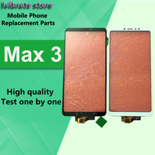 For xiaomi mi Max 3 LCD Front Touch Screen Digitizer Outer Glass Lens For xiaomi mi Max3 Touch Panel with flex cable repair 2024 - buy cheap