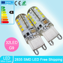 LED Lamp 4W G9 Corn Bulb SMD 2835 32LEDs AC 110V 220V LED Light 360 Degrees Beam Angle Spotlight Lamps Bulb White/Warm White 2024 - buy cheap