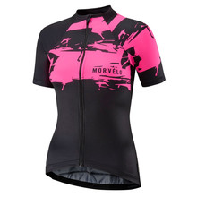 Morvelo Women's Girls Summer Short Sleeve Bicycle Cycling Jersey Road MTB Bike Shirt Outdoor Sports Ropa Ciclismo Clothing 2024 - buy cheap