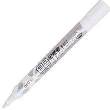 1PC Hot New Permanent Marker White Bulk Oil-Ink Marker Pens Stationery 3mm Fine Tip Paint Pen Office School Marker Pen Supplies 2024 - buy cheap