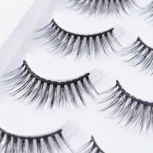 Nuevo 5 pares de pestañas de visón postizas pestañas de visón 3d falsa extensión de pestañas que cilios largo natural Libre de crueldad lash 2024 - compra barato