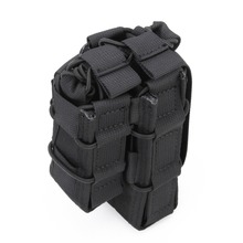 Bolsa táctica Molle Mag 9mm 5,56 bolsas de almacenamiento doble 1000D Nylon militar pistola rápida mag cinturón Clip portador bolsas de revistas 2024 - compra barato