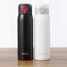 Durable XIAOMI Viomi Stainless Steel 460ML Smart Vacuum Thermos Water Bottle-s Thermos Cups Portable Water Drink Bottle-s 2024 - buy cheap