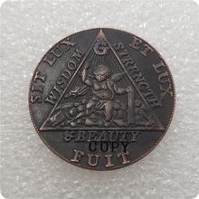 1790(1794) reino unido 1/2 centavos cópia de moeda 2024 - compre barato