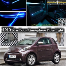 interior Ambient Light Tuning Atmosphere Fiber Optic Band Lights For TOYOTA iQ For Scion iQ For Aston Martin Cygnet Inside Door 2024 - buy cheap