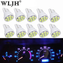 WLJH 10x Cool White T10 Led 1206 3020 SMD 8SMD 8 led Bright LED BULBS 194 2825 921 168 175 W5W Super bright Auto led Car light 2024 - buy cheap