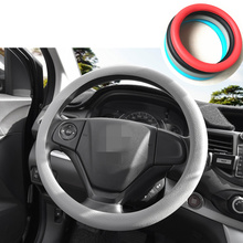 Capa de silicone colorida para volante automotivo, estilo panda, bravo, linea, croma, 500, 595 2024 - compre barato