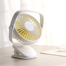 DC9V USB Desktop Clip Fan with Built-in 2000mAh Battery Fan Home Office School Desktop Summer Cooling Fan 2024 - buy cheap