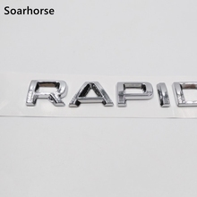 New Style For Skoda Rapid Rear Boot Badge Emblem 2012- 1.2 1.4 1.6 TDI TSI 2024 - buy cheap