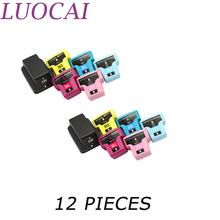 LuoCai-cartuchos de tinta para impresora HP363, recambio de tinta Compatible con HP 363, Photosmart 3210, 3210v, 3210xi, 3213, 3310, 3310xi, 3313, 8230, 8238, 8250, 12 Uds. 2024 - compra barato