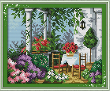 Bright and beautiful spring scenery cross stitch kit 14ct 11ct count printed canvas stitching embroidery DIY handmade needlework 2024 - buy cheap