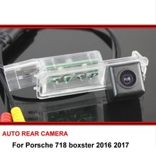 For Porsche 718 boxster 2016 2017 car rear view camera trasera Auto reverse backup parking Night Vision Waterproof HD 2024 - buy cheap