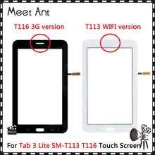 High Quality 7.0" For Samsung Galaxy Lite 3 T113 and Lite 4 T116 Touch Screen Digitizer Sensor Front Outer Glass Lens Panel 2024 - buy cheap