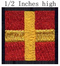 Ics romeo emblema militar bordado de 1.5 pol., patch para flores bordadas/fronzen/bordadas com apliques militares. 2024 - compre barato