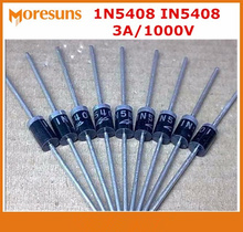 Fast Free Ship 100pcs/lot New Rectifier diode 1N5408 IN5408 3A/1000V 2024 - buy cheap