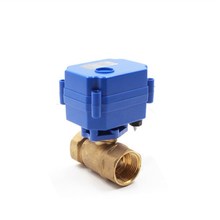 DN15 1/2" brass Two Way Electric Ball Valve DC5V DC12V DC24V AC220V CR01 CR02 CR03 CR04 CR05 motorized valve for water 2024 - buy cheap