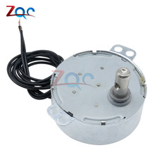 AC 220-240V/переменного тока 12V 50/60 Гц Синхронный двигатель 5-6 об/мин прочный высокий крутящий момент 4W CW/CCW TYC-50 2024 - купить недорого